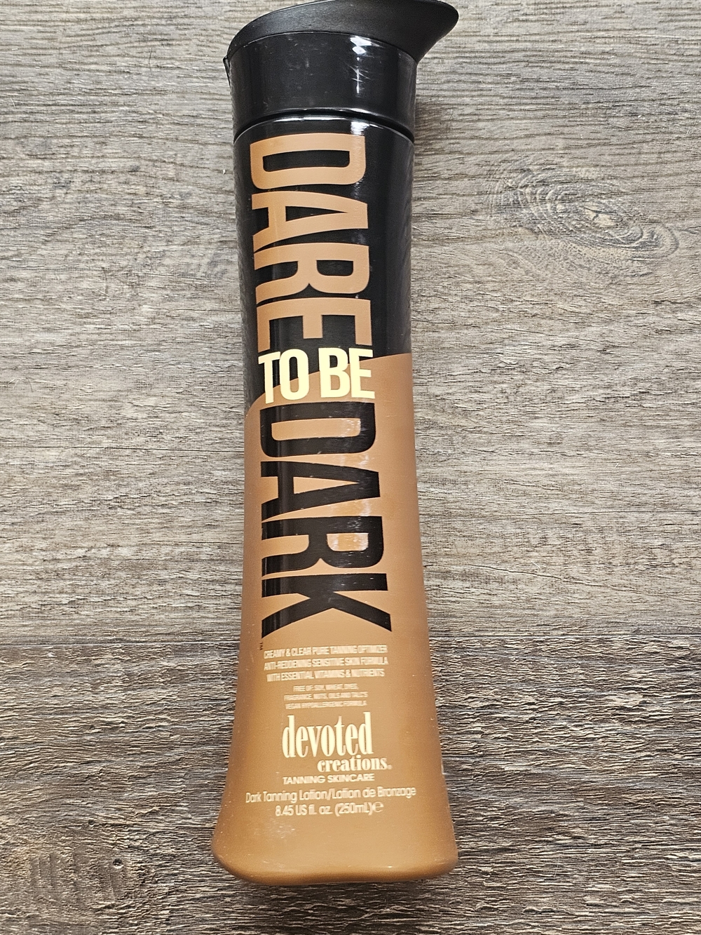 Devoted Creations 'Dare to Be Dark' Tanning Lotion - Black & Bronze